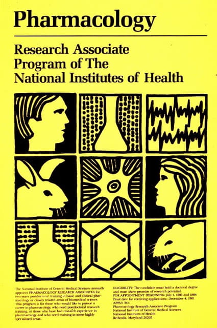 National Institutes of Health - Pharmacology; Research Associate Program of the National Institutes of Health