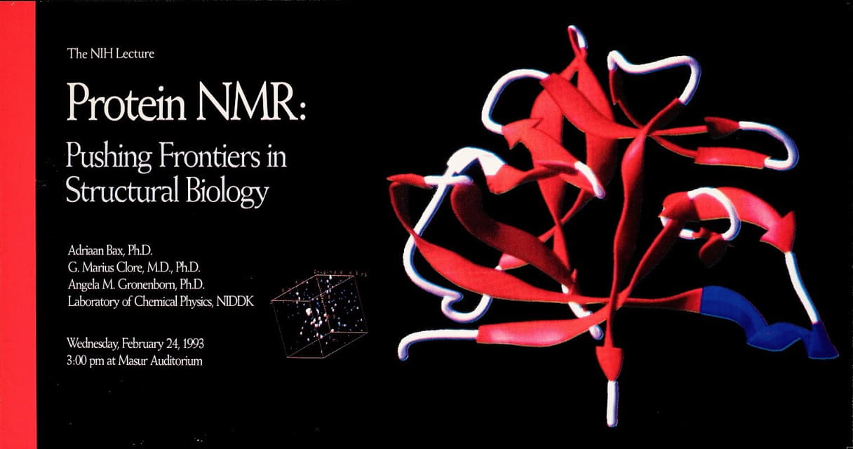 National Institutes of Health - Protein NMR; pushing frontiers in structural biology