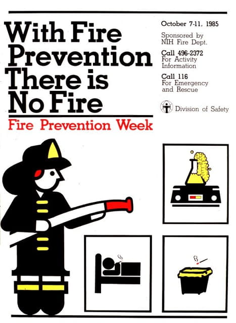 National Institutes of Health - With fire prevention there is no fire