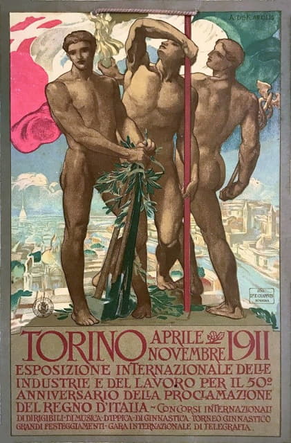 Adolfo De Carolis - Torino, 1911
