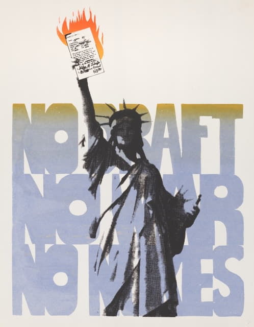 Anonymous - No draft, no war, no nukes.
