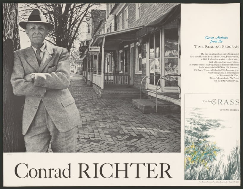 Carl Mydans - Conrad Richter: great authors from the Time Reading Program