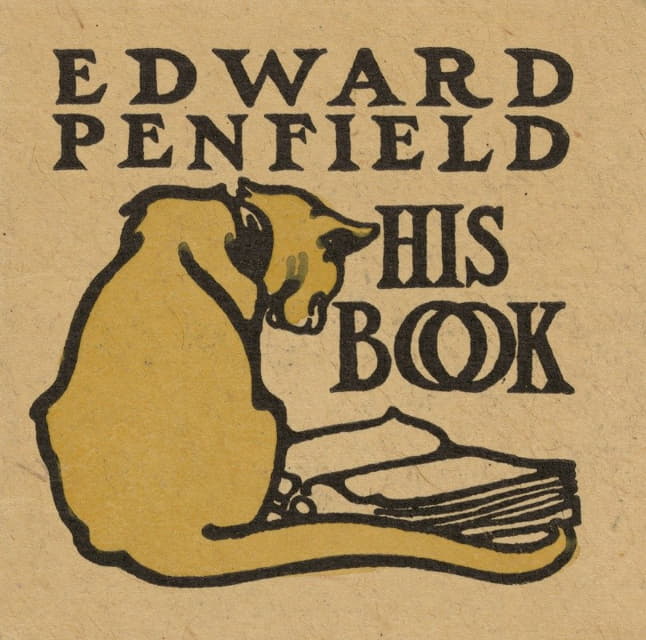 Edward Penfield - Edward Penfield, his book