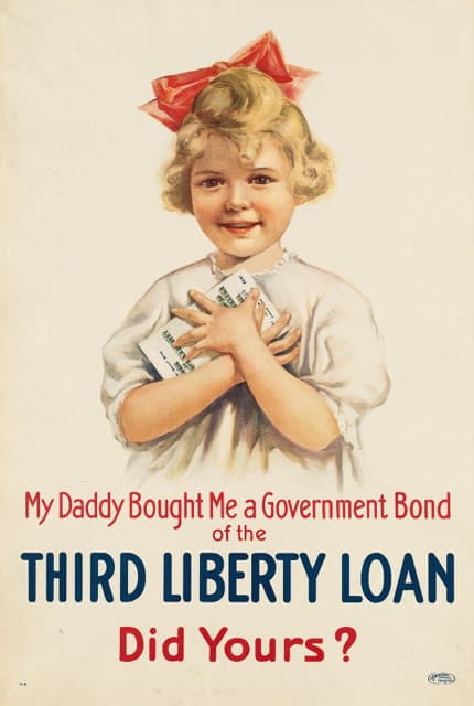 我爸爸给我买了第三次自由贷款的政府债券，你的呢