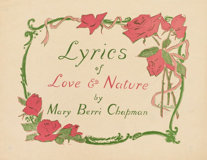 玛丽·贝里·查普曼的《爱与自然》歌词
