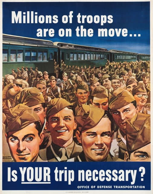 Montgomery Melbourne - Millions of troops are on the move… is your trip necessary