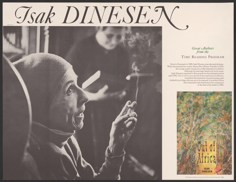 Pierre Boulat - Isak Dinesen – great authors from the Time Reading Program