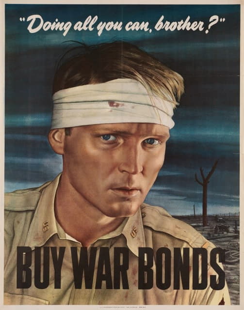 Robert Smullyan Sloan - Doing all you can, brother, Buy war bonds