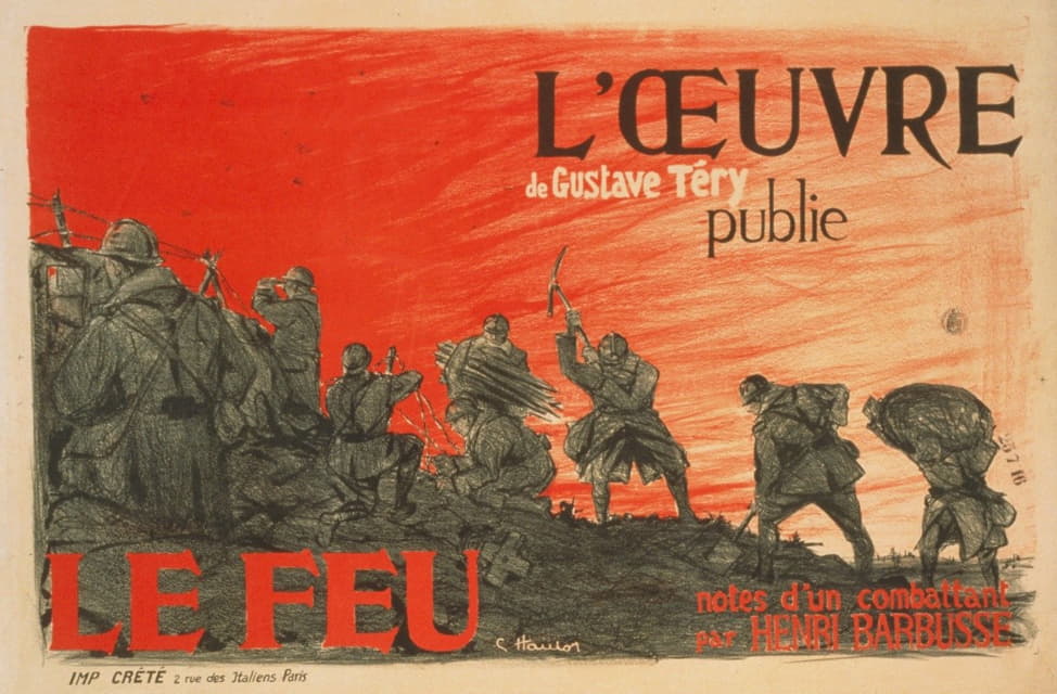 C. Haulor - L’Oeuvre de Gustave Téry publie ‘Le Feu’ notes d’un combattant par Henri Barbusse