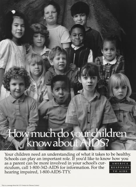 Centers for Disease Control and Prevention - How much do your children know about AIDS