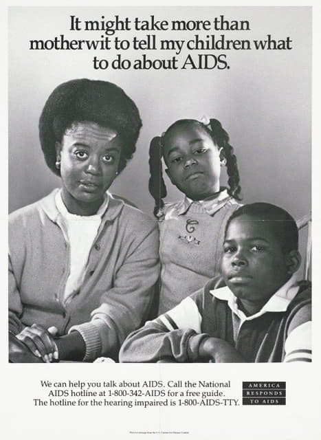 Centers for Disease Control and Prevention - It might take more than motherwit to tell my children what to do about AIDS