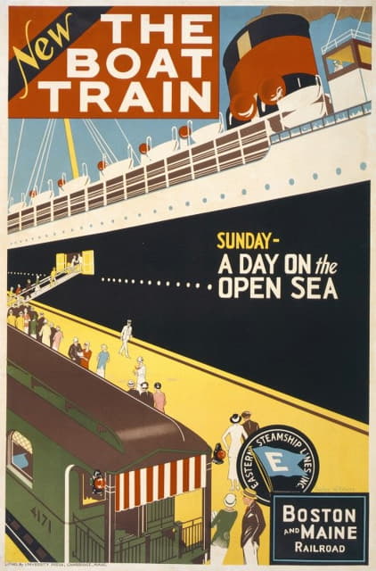 Charles W. Holmes - New. The boat train. Sunday – a day on the open sea