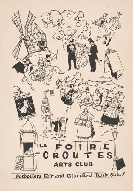 Iris Beatty Johnson - La Foire aux Croutes at the Arts club