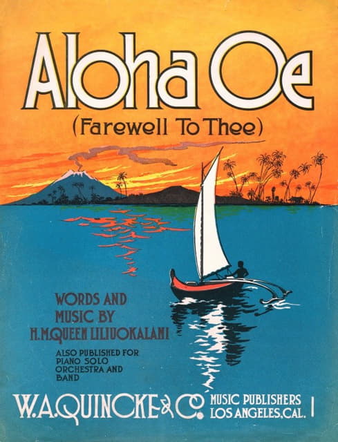 Anonymous - Aloha oe