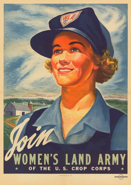 加入美国作物军团的妇女陆军