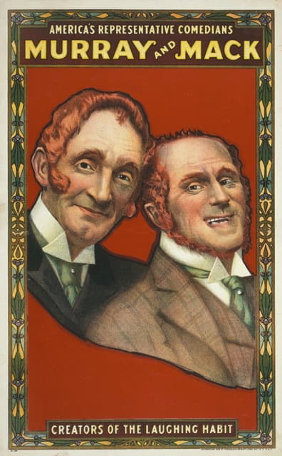 美国的代表性喜剧演员、默里和麦克是笑习惯的创造者。