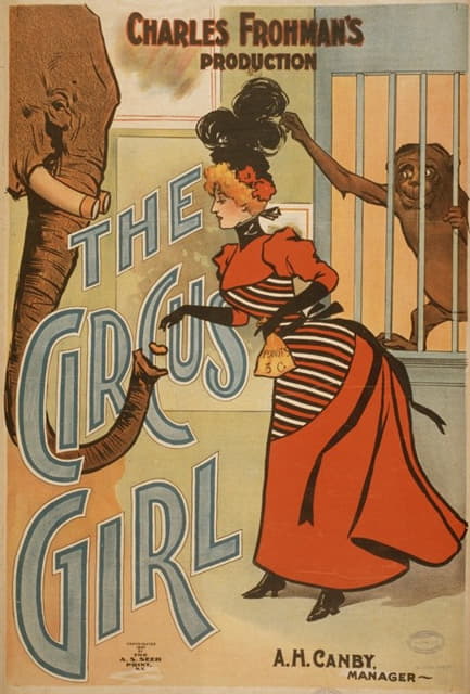 Anonymous - Charles Frohman’s production, The circus girl