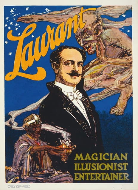 Anonymous - Laurant magician, illusionist, entertainer.