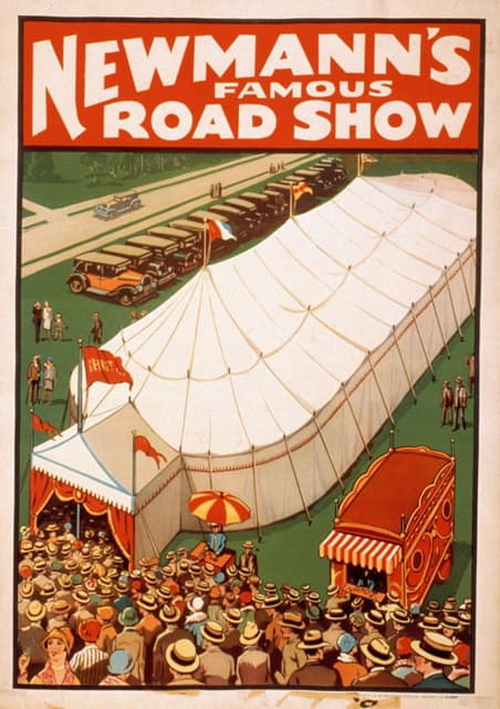 Donaldson Lith. Co - Newmann’s Famous Road Show