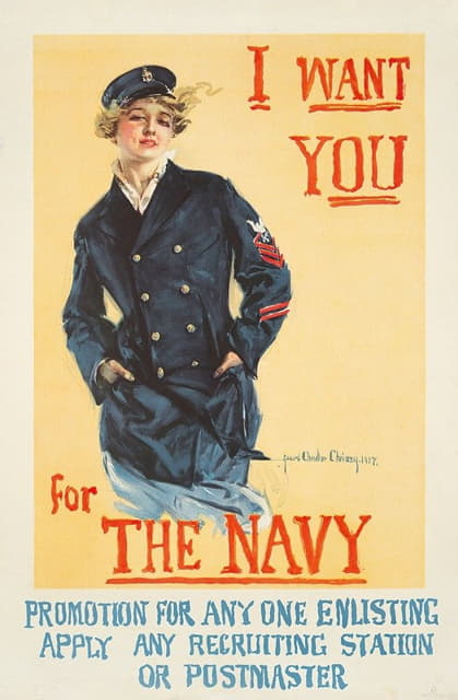 Howard Chandler Christy - I Want You For the Navy