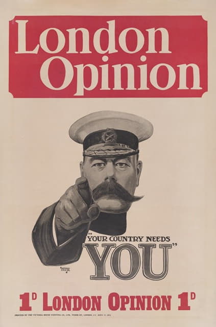 Alfred Leete - London opinion ‘Your country needs you’