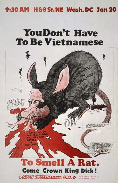 你不必非得是越南人才能闻到老鼠的味道，来加冕迪克国王吧！