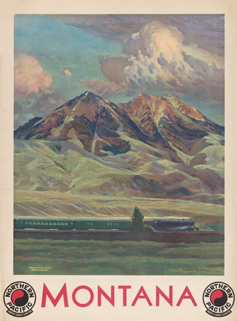 Gustav Wilhelm Krollmann - Montana Northern Pacific North Coast Limited