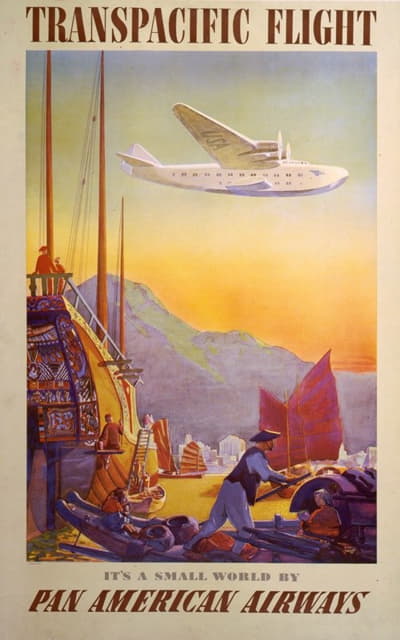 Paul George Lawler - Transpacific flight–It’s a small world by Pan American Airways