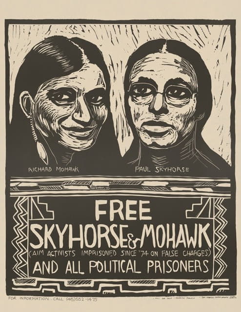 Rachael Romero - Free Skyhorse and Mohawk and all political prisoners