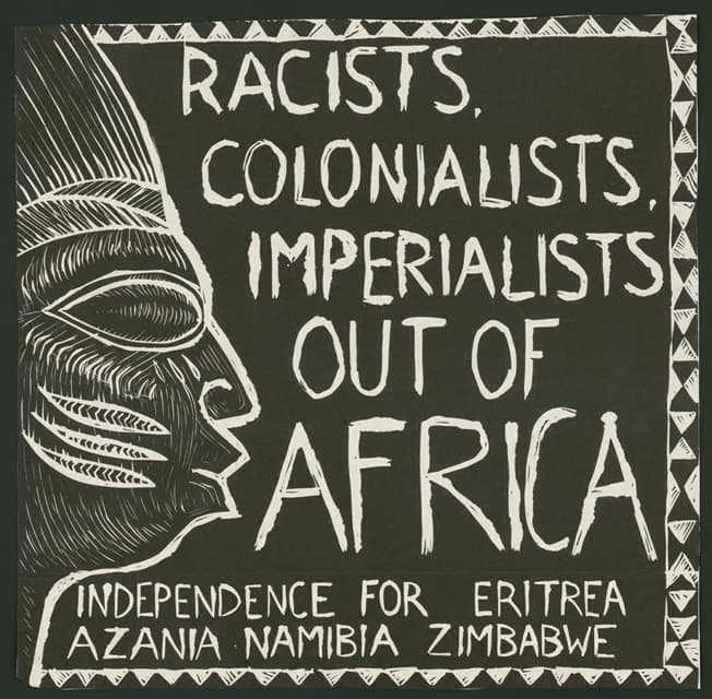 种族主义者，殖民者，帝国主义者，离开非洲