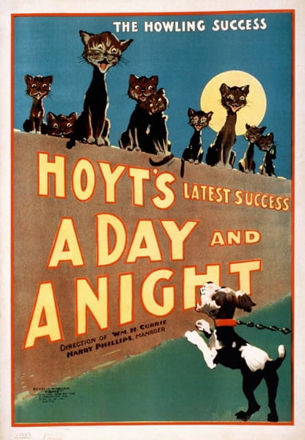 Anonymous - Hoyt’s latest success, A day and a night the howling success.