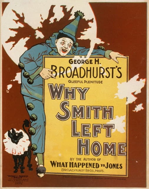 为什么史密斯离开家乔治·H·布罗德赫斯特快乐的丰满
