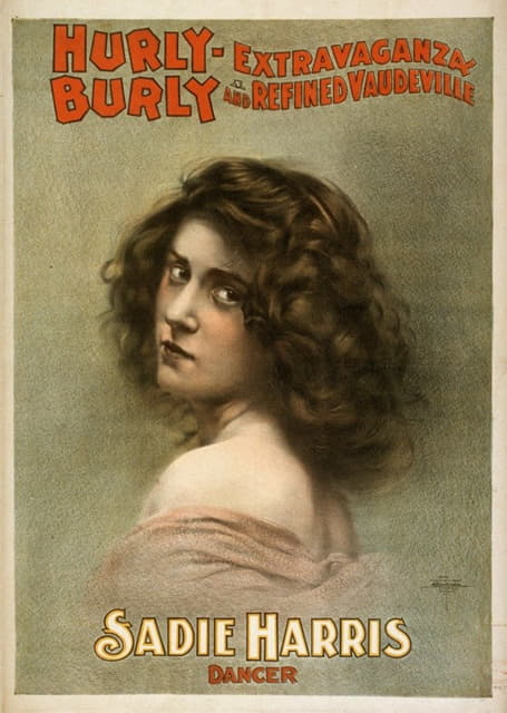 Courier Litho. Co. - Hurly-Burly Extravaganza and Refined Vaudeville