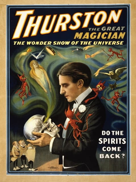 Donaldson Lith. Co - Thurston the great magician the wonder show of the universe.