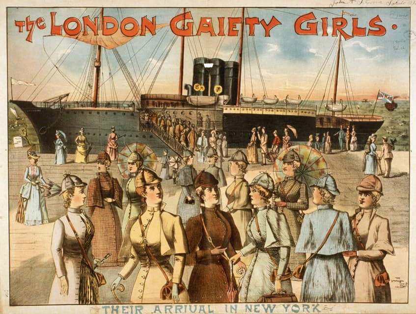 Donalson Lith. Co - The London Gaiety Girls