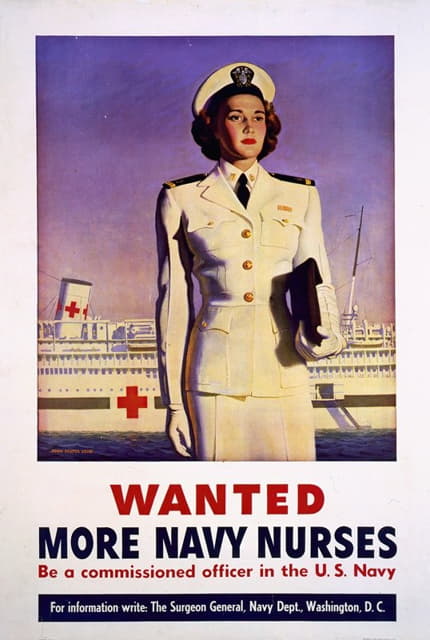 John Philip Falter - Wanted more Navy nurses–Be a commissioned officer in the U.S. Navy