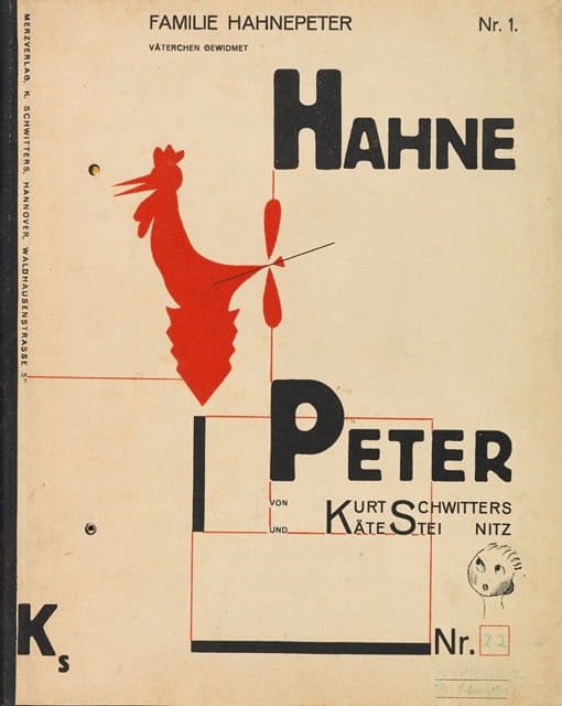 Kurt Schwitters - Hahne Peter