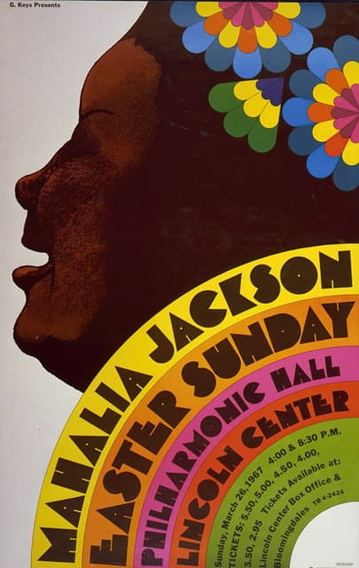 Milton Glaser - Mahalia Jackson – Easter Sunday