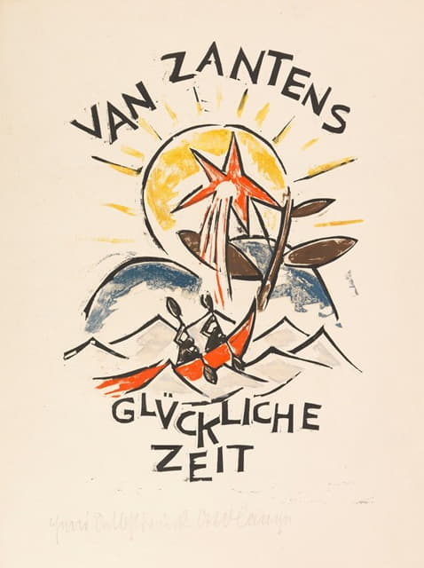 Otto Lange - Van Zantens Glückliche Zeit