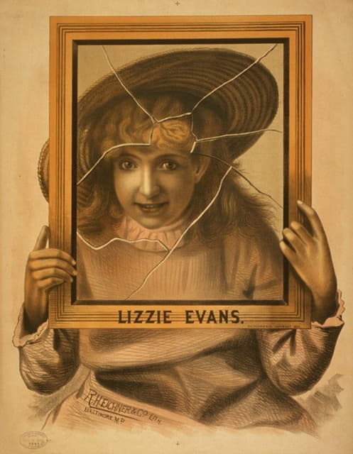 R.H. Eichner & Co. Lith. - Lizzie Evans