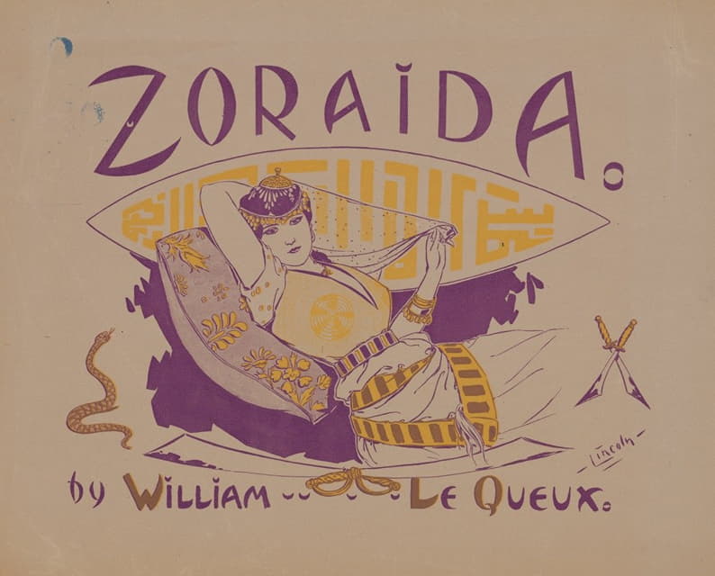 A.W.B. Lincoln - Zoraida by William Le Queux