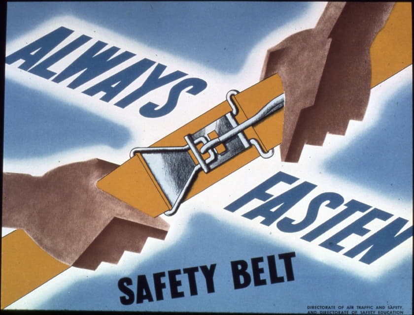 Anonymous - Always fasten safety belt