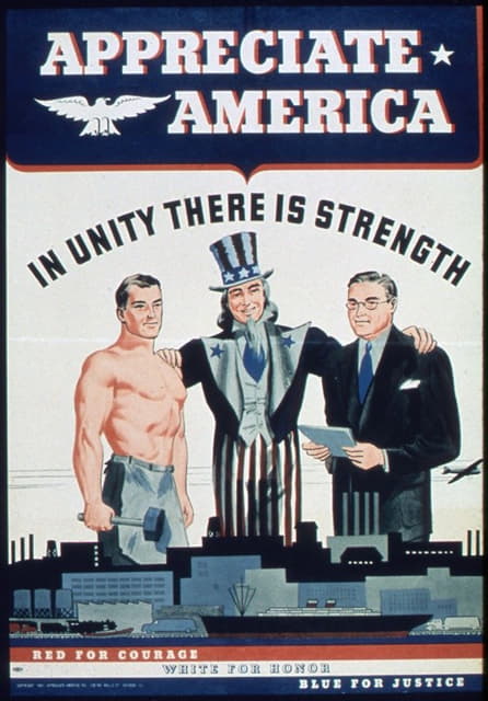 Anonymous - Appreciate America In Unity There Is Strength