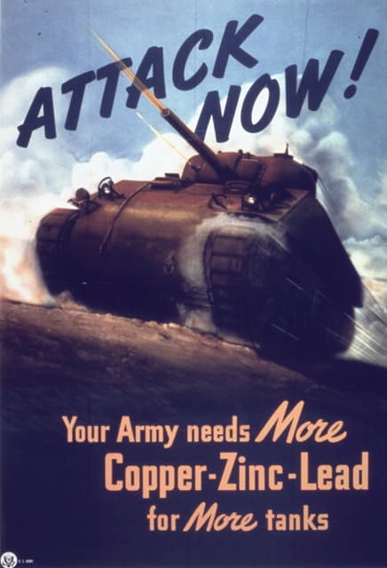 现在攻击-你的军队需要更多的铜-锌-铅来制造更多的坦克