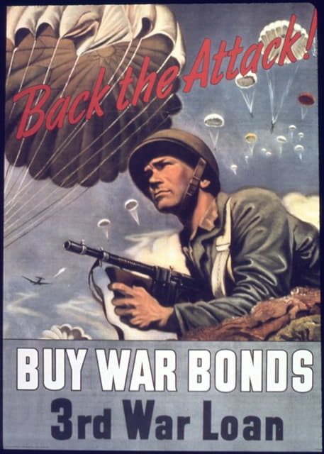 Anonymous - Back the attack-Buy war bonds-3rd war loan