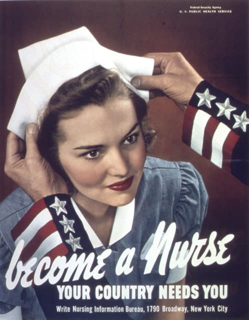 成为一名护士——你的国家需要你