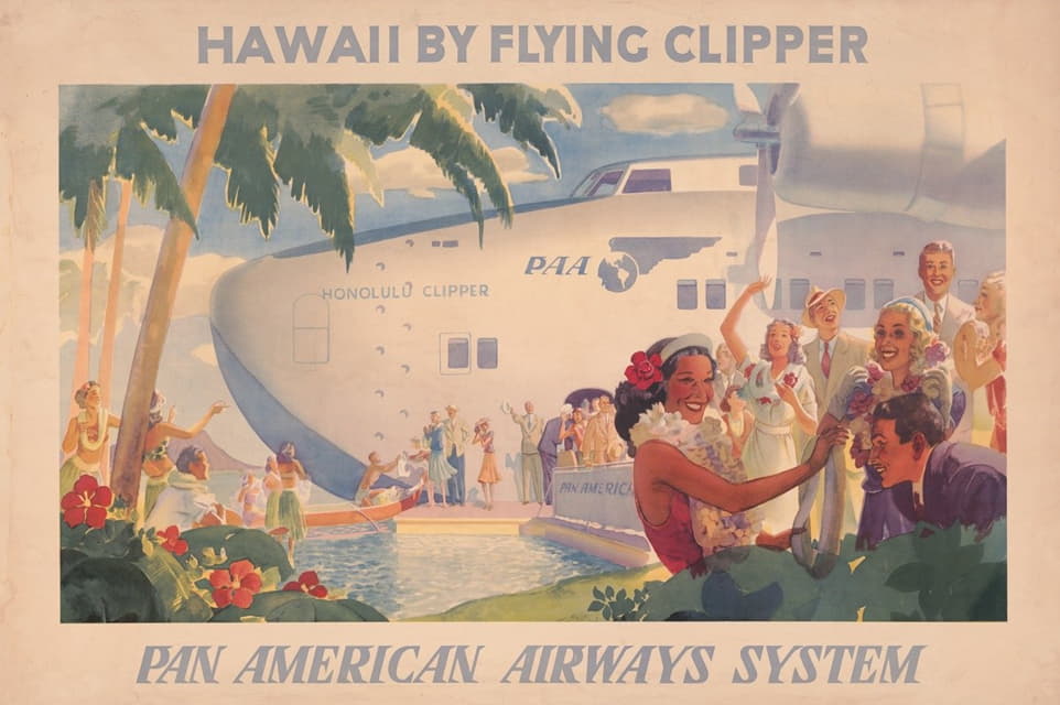 夏威夷飞克利伯泛美航空系统