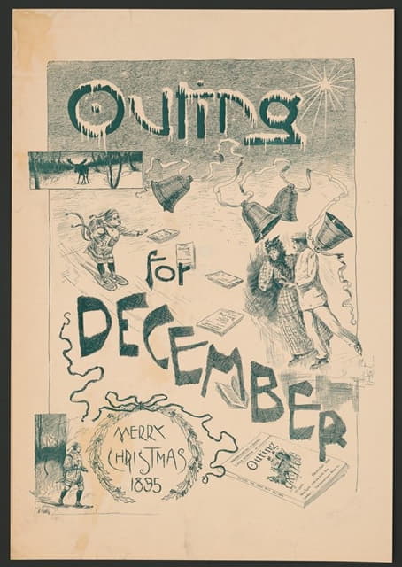十二月的郊游。圣诞快乐1895