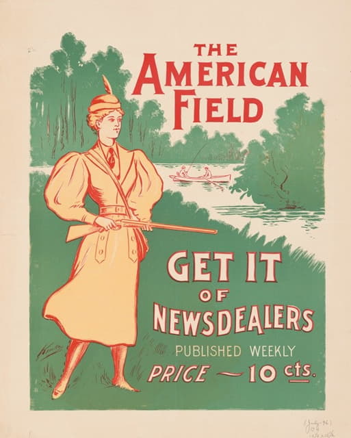 美国领域，得到它的新闻经销商每周公布的价格-10美分。1896年7月。