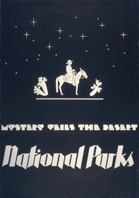 Dorothy Waugh - Mystery veils the desert – National parks